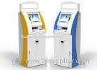 Thermal Printer Self Service Kiosk Touchscreen With Cash Payment , Coin Acceptor