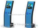 Floor Standing Self Service Banking Kiosk Machine With Rfid Card Reader