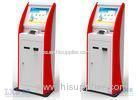 Infrared / SAW Touch Screen ATM Kiosk With Webcam Payment Terminal Cash Machine