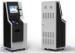 17" Floor Standing Payment ATM Advertisement Player Kiosk With Finger Reader