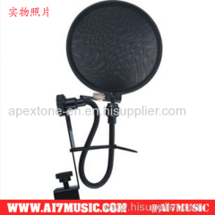 AI7MUSIC Microphone Pop Filter Studio Microphone Mic Wind Screen Pop Filter Mask Shied