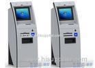 Network Barcode Reader Payment ATM Kiosk With Touch Pad Use In Shopping Mall