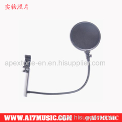 AI7MUSIC Microphone Pop Filter Studio Microphone Mic Wind Screen Pop Filter Mask Shied