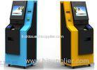 Free Floor Standing Bank ATM Kiosk , Automated Teller Machine With Cash Dispenser