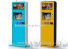 MultiFunction Indoor Stand Alone ATM Kiosk , Cold Roll Sheet Kiosk