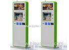 HD Player Stand Up Advertising Sign Free Standing Payment Kiosk 220V - 240V