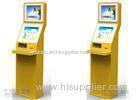 Internet Terminal Free Standing Kiosk For Shop With Pinpad Keyboard OEM Service