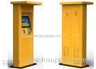 Interactive Touch Screen Outdoor Kiosk Waterproof With TFT LCD Monitor