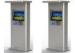 Outdoor Card Payment Touch Screen Free Standing Stainless Steel Kiosk Self Service