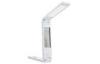 portable foldable LCD calendar LED table lamp with touch dimmer , Aluminum Alloy