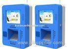 Multifunction Self Service Photo , ticketing , card printing Wall Mounted Bill Payment Kiosk