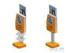 Card Acceptor Outdoor Coin Operated Wifi Kiosk Touchscreen , Windows 7 or Linux