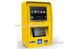 10" Outdoor Wall Mounted Kiosk / Payment and Ticketing Kiosk For Bus Station
