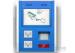 Touch Screen Smart Card Reader Wall Mounted Kiosk with Bill Validator and Printer