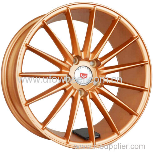 New design gold color alloy wheels