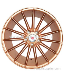 New design gold color alloy wheels