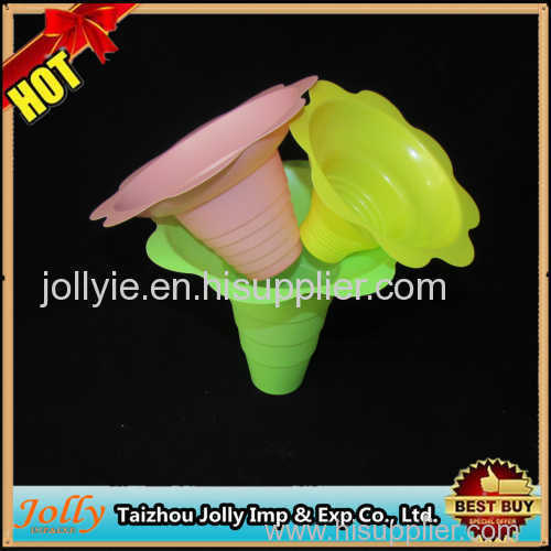 4oz disposable shaved ice flower cup