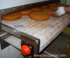 series E50 Flush Grid PU modular conveyor belt can be used in dishwash machinery