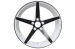 Car Alloy Wheels White black face