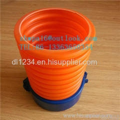 Underground threaded MPP pipe