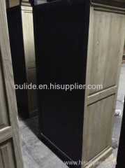 The old Chinese Fir with lock bar shutter door cabinet