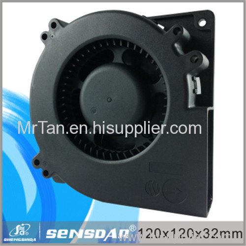 120mm dc blower fan low watt 12V 24V 48V cooling ventilation for equipment