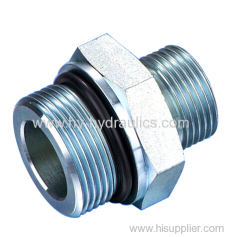 BSP male double use for 60° cone seat or bonded seal/ NPT male Adapters