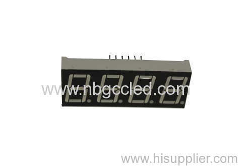 7 segment led display 0.50 inch/0.50" 4 digit