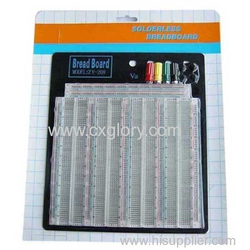 3220 Points Transparent Solderless Breadboard