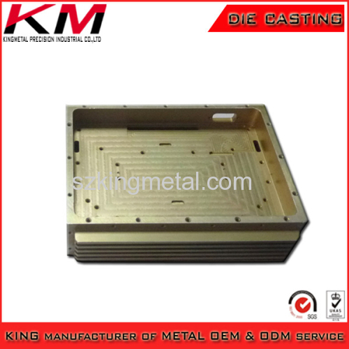 Aluminum Alloy Die Casting OEM Plating Machinery Heat Sink Part