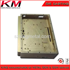 Aluminum Alloy Die Casting OEM Plating Machinery Heat Sink Part