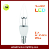 3W 195LM C35 base CE ROHS report FILAMENT LED lamp