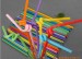 colorful plastic drinking straw