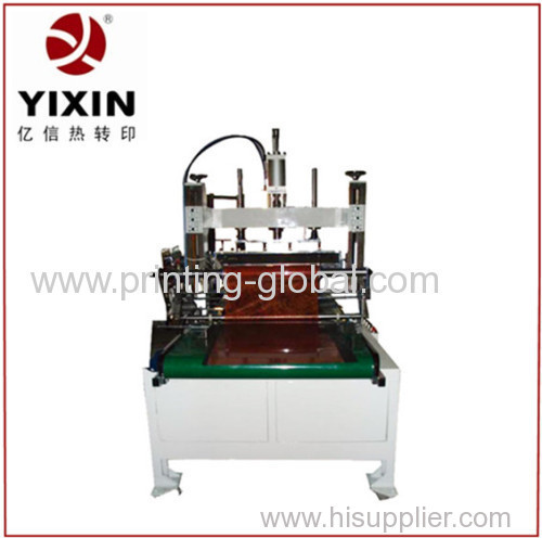 Heat transfer machine for wooden/glass/leather sheet