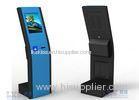 Custom Free Standing Automatic Ticket Vending Machine For Bank Use