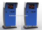 Portable Information Outdoor Touch Screen Kiosks For Bank & Mall With Speaker