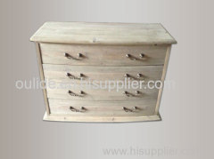 110x50x85cm The old fir 4 Drawer Cabinet