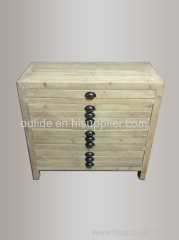 100x50x90cm The old fir 4 Drawer Cabinet