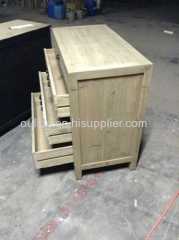 The old fir 4 Drawer Cabinet