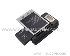 Hot Sale Universal Battery Charger LCD Indicator Screen For Cell Phones USB-Port Free Shipping & Wholesale Puscard