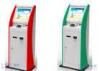 Self Service Ticket Vending Kiosk Machine With Cash Acceptor And Thermal Printer