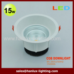CE RoHS 1200lm COB LED downlight