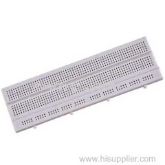 Premium 740 tie points solderless breadboard with self-adhesive sticker