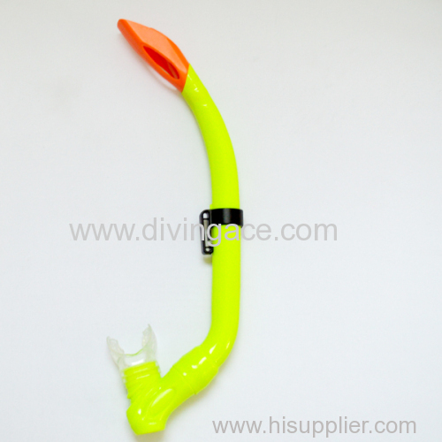 Scuba diving snorkel with adjustable swim snorkel