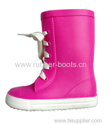 Girls Fashionable PVC Boots