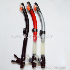 Hot sale 2014 newest silicone full-dry diving snorkel