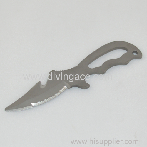 stainless knife for underwater sport/diving knife