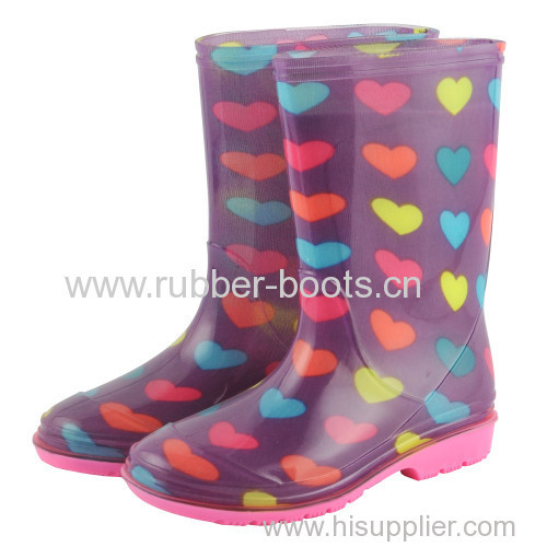 Girys Fashion Rain Boots