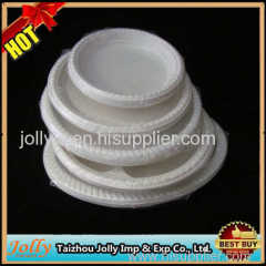 round disposable plates plastic for party