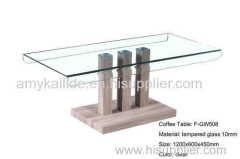 new style MDF coffee table (MDF with sonama paperfoil)